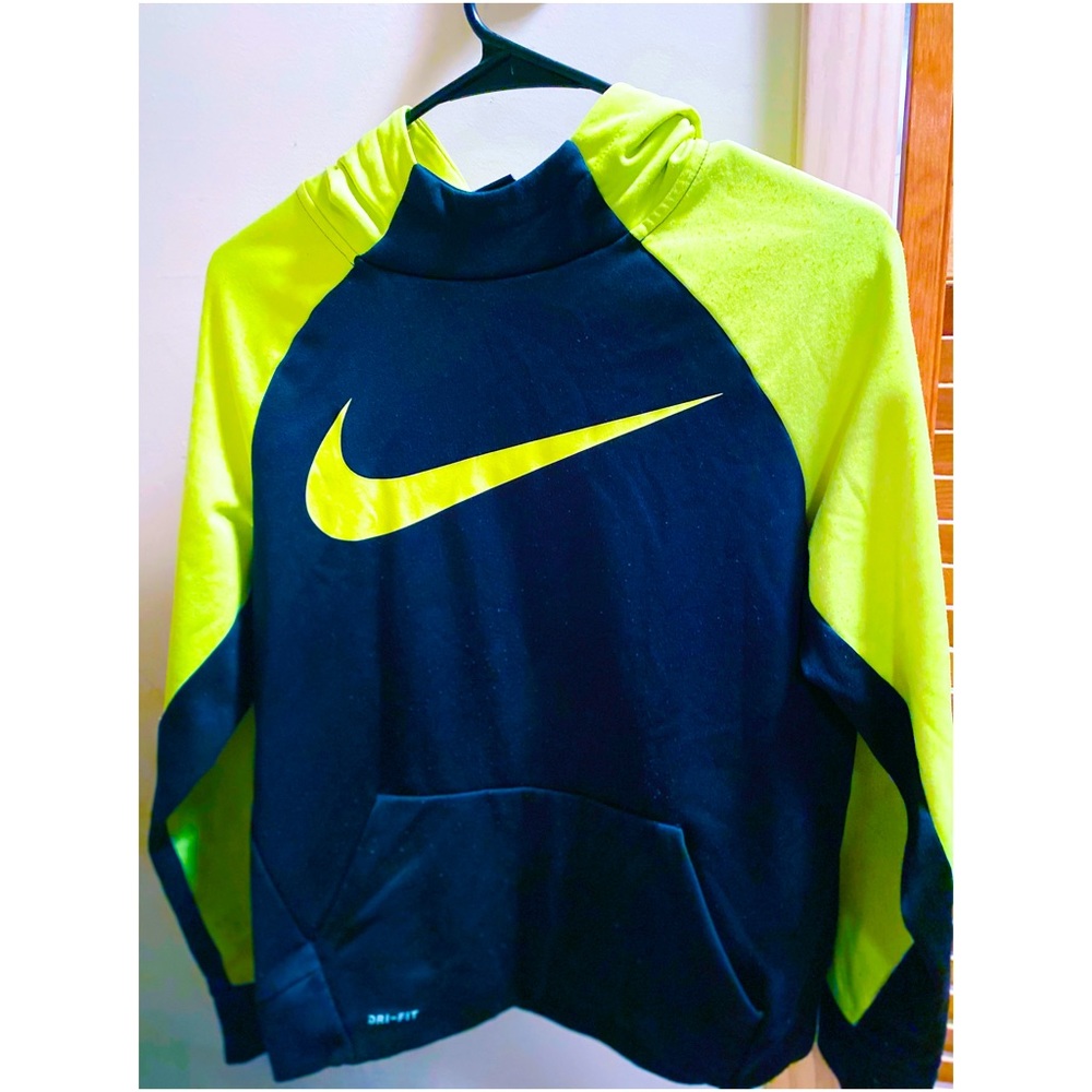 Neon Green Nike Hoodie